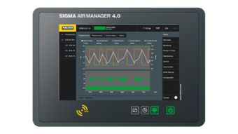 Controlador maestro SIGMA AIR MANAGER 4.0 de KAESER KOMPRESSOREN.